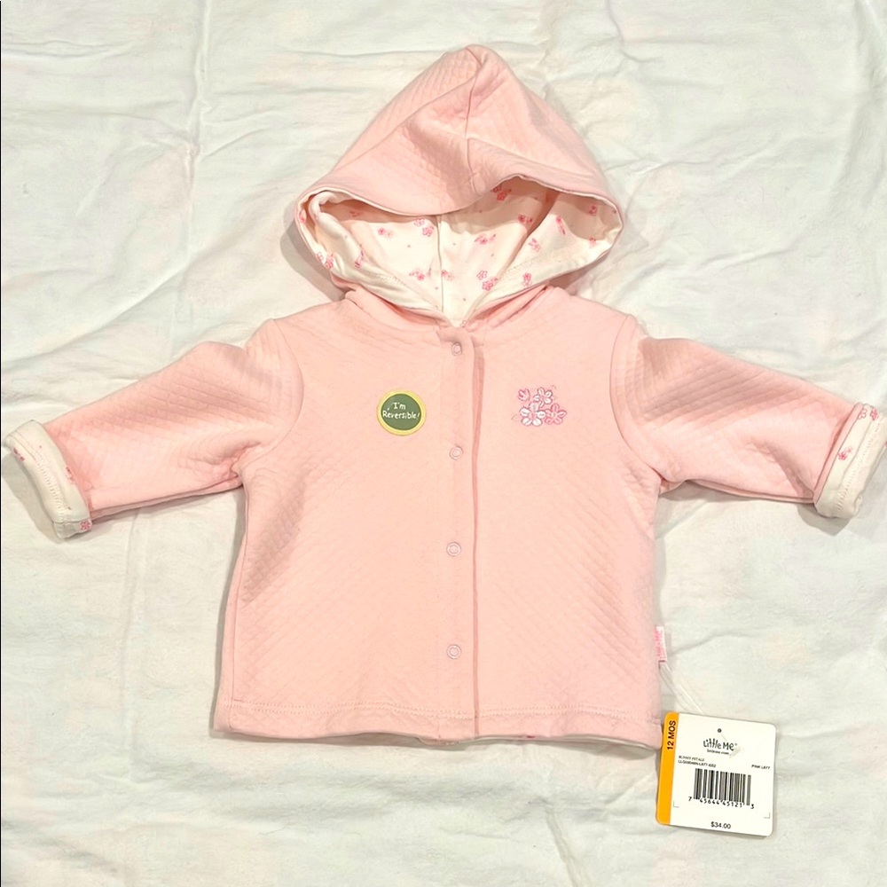 Pink Hooded Baby Jacket